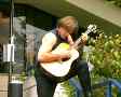 Kevin Sorbo with guitar